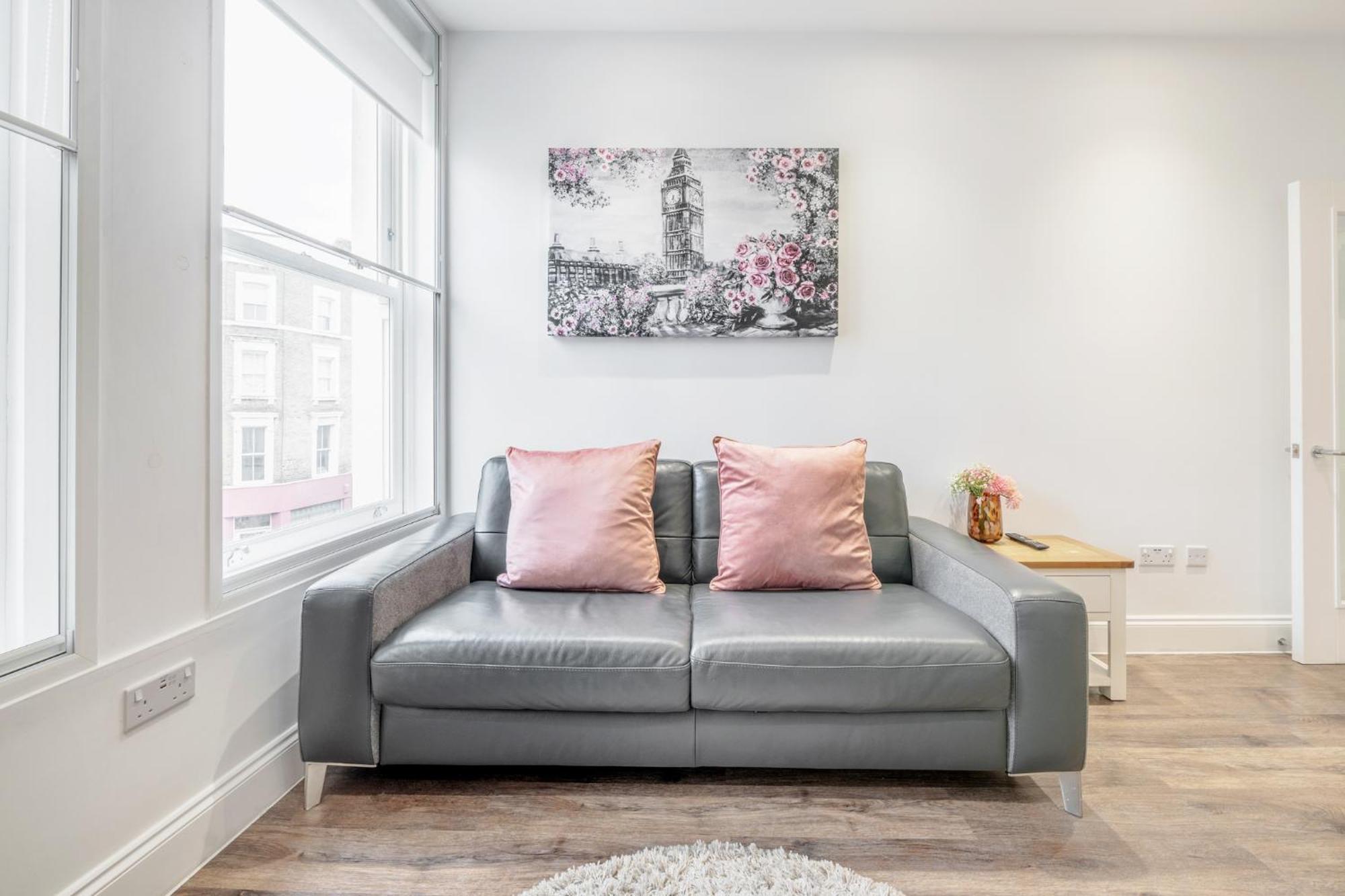 Bright & Modern 2-Bed Notting Hill Apartment London Ngoại thất bức ảnh